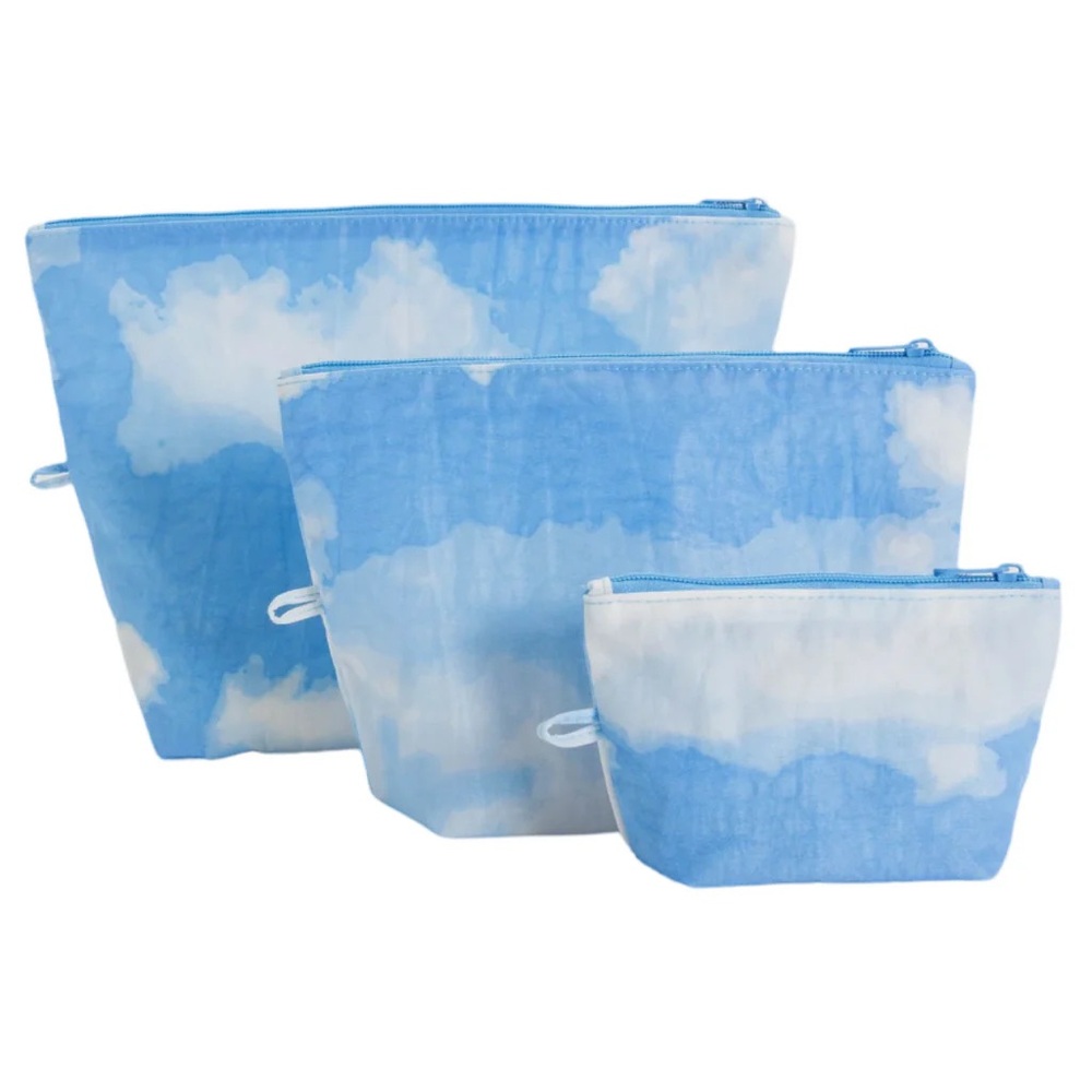 BAGGU Cloud Print Large Pouch